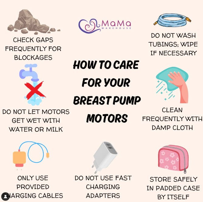 How to care for your Breast Pump Motors