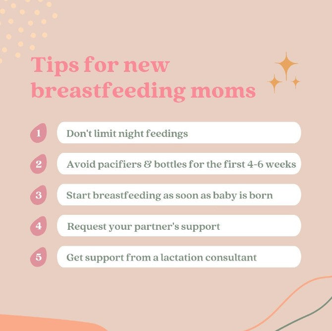 Tips for New Breastfeeding Moms
