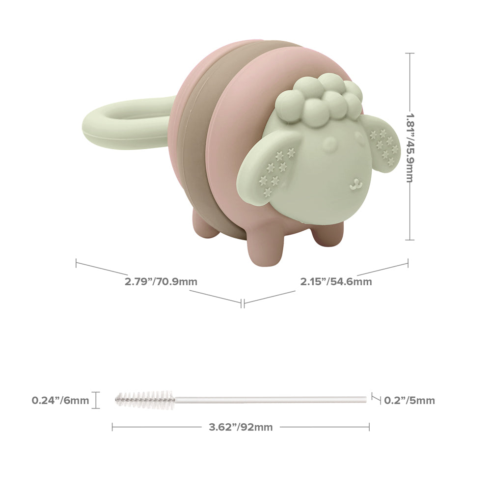 Haakaa Twisty Tilly Silicone Sheep Teether