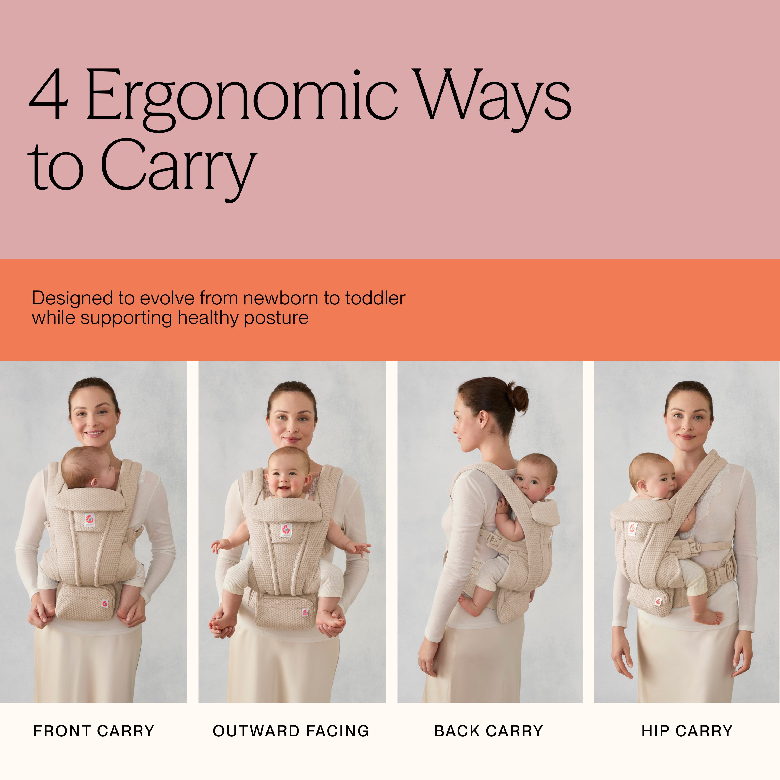 Ergobaby Omni Deluxe Mesh Baby Carrier