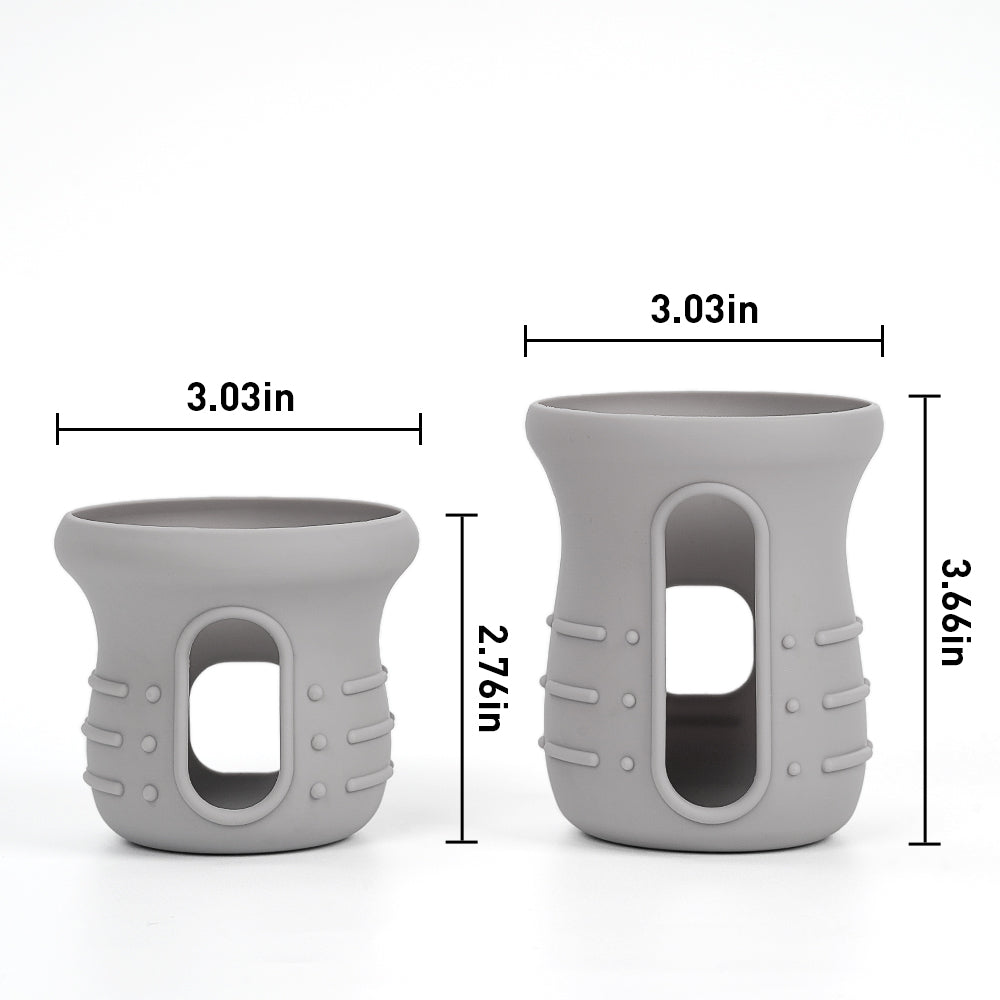 Haakaa Silicone Glass Baby Bottle Cover - 120ml/180ml