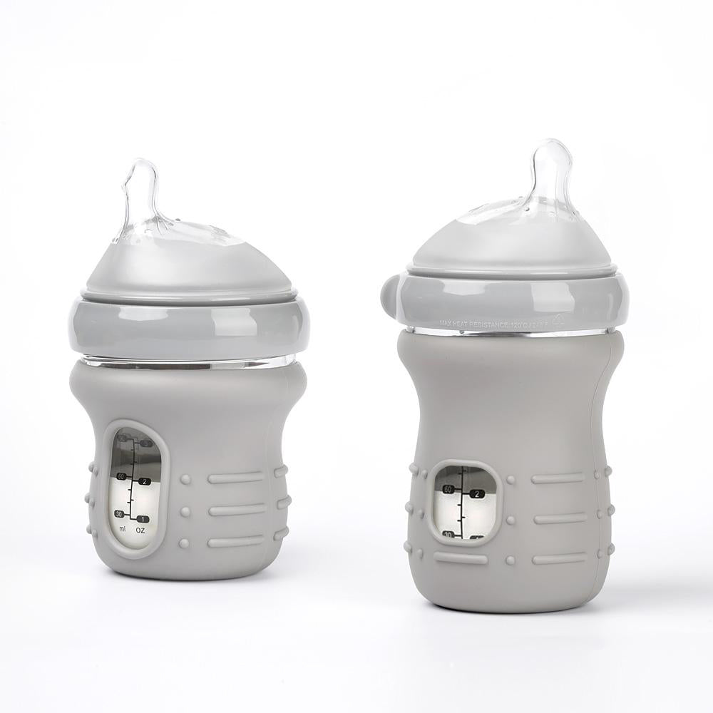 Haakaa Silicone Glass Baby Bottle Cover - 120ml/180ml