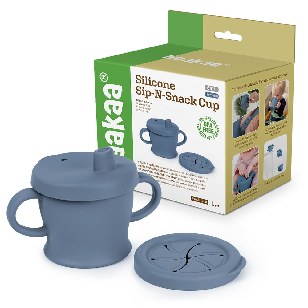Haakaa Silicone Sip-N-Snack Cup