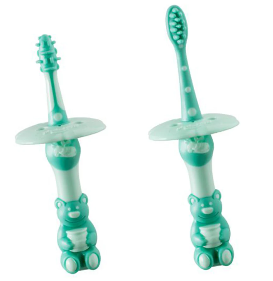 Bioseptyl Bambino Kit Toothbrush and Teether 3-12M (Green)