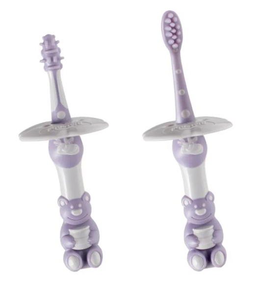 Bioseptyl Bambino Kit Toothbrush and Teether 3-12M (Purple)
