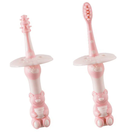 Bioseptyl Bambino Kit Toothbrush and Teether 3-12M (Pink)