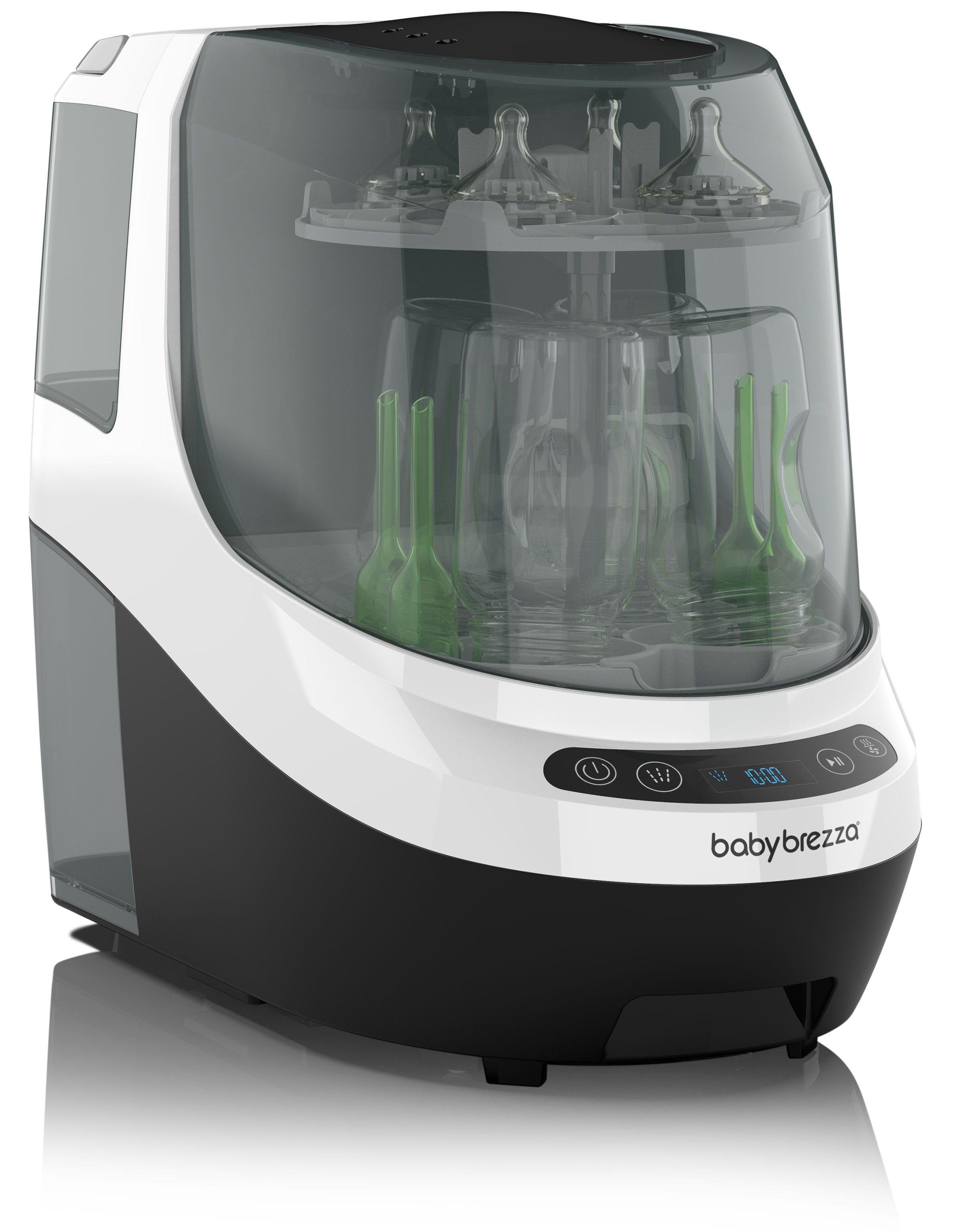 Baby Brezza Bottle Washer Pro and Formula Pro (White/Black) Bundle D/E