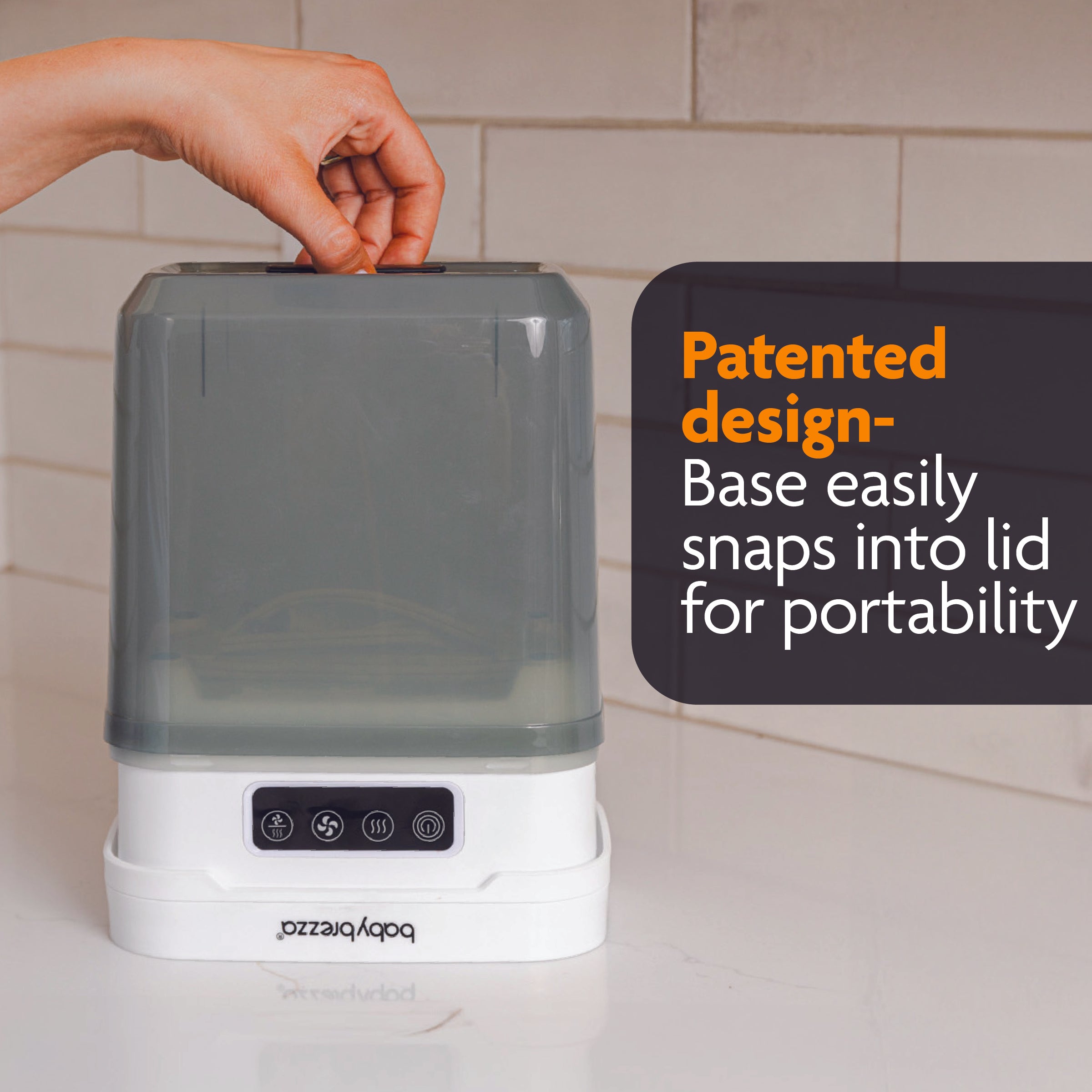 Baby Brezza Sterilizer Dryer Mini - Portable Sterilizer Dryer