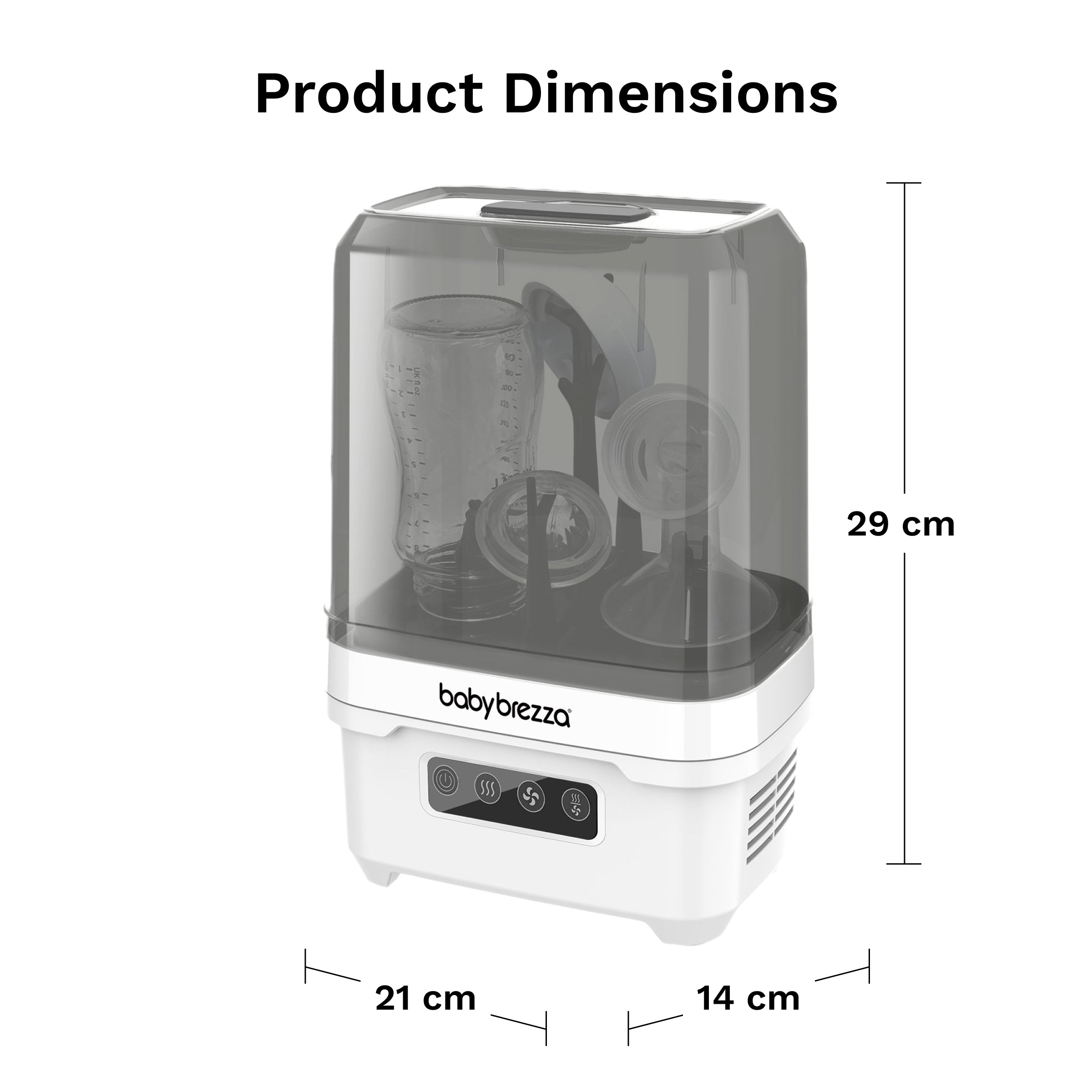 Baby Brezza Sterilizer Dryer Mini - Portable Sterilizer Dryer