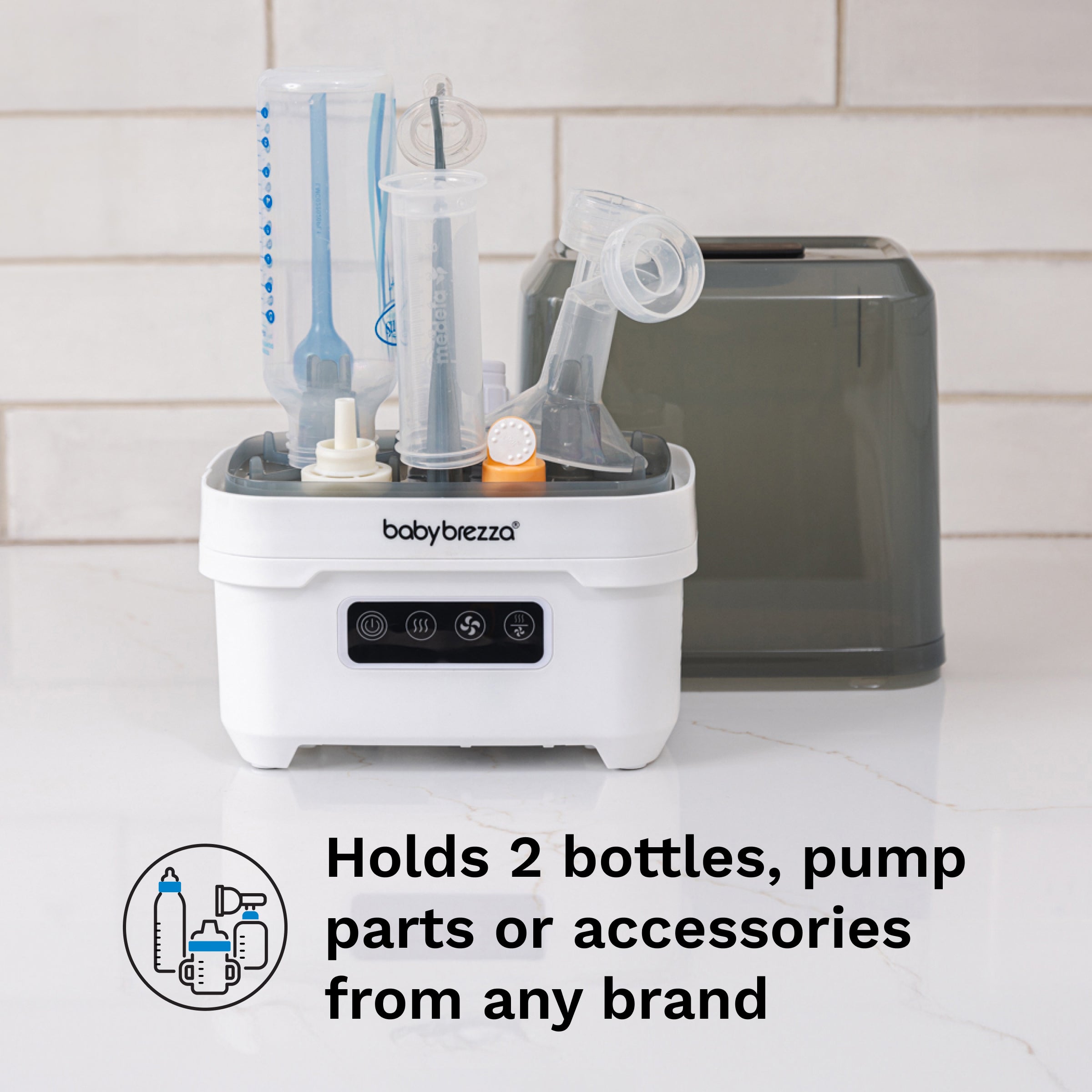 Baby Brezza Sterilizer Dryer Mini - Portable Sterilizer Dryer