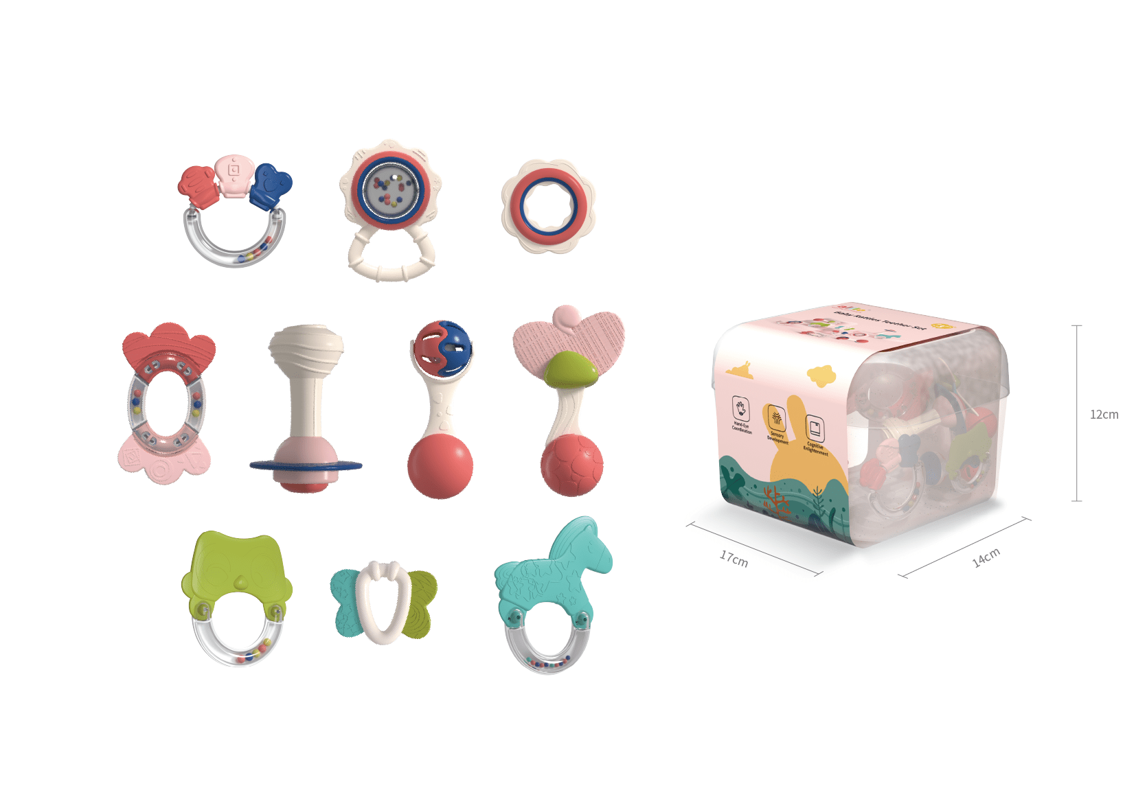 Alilo Rattles Teether Set