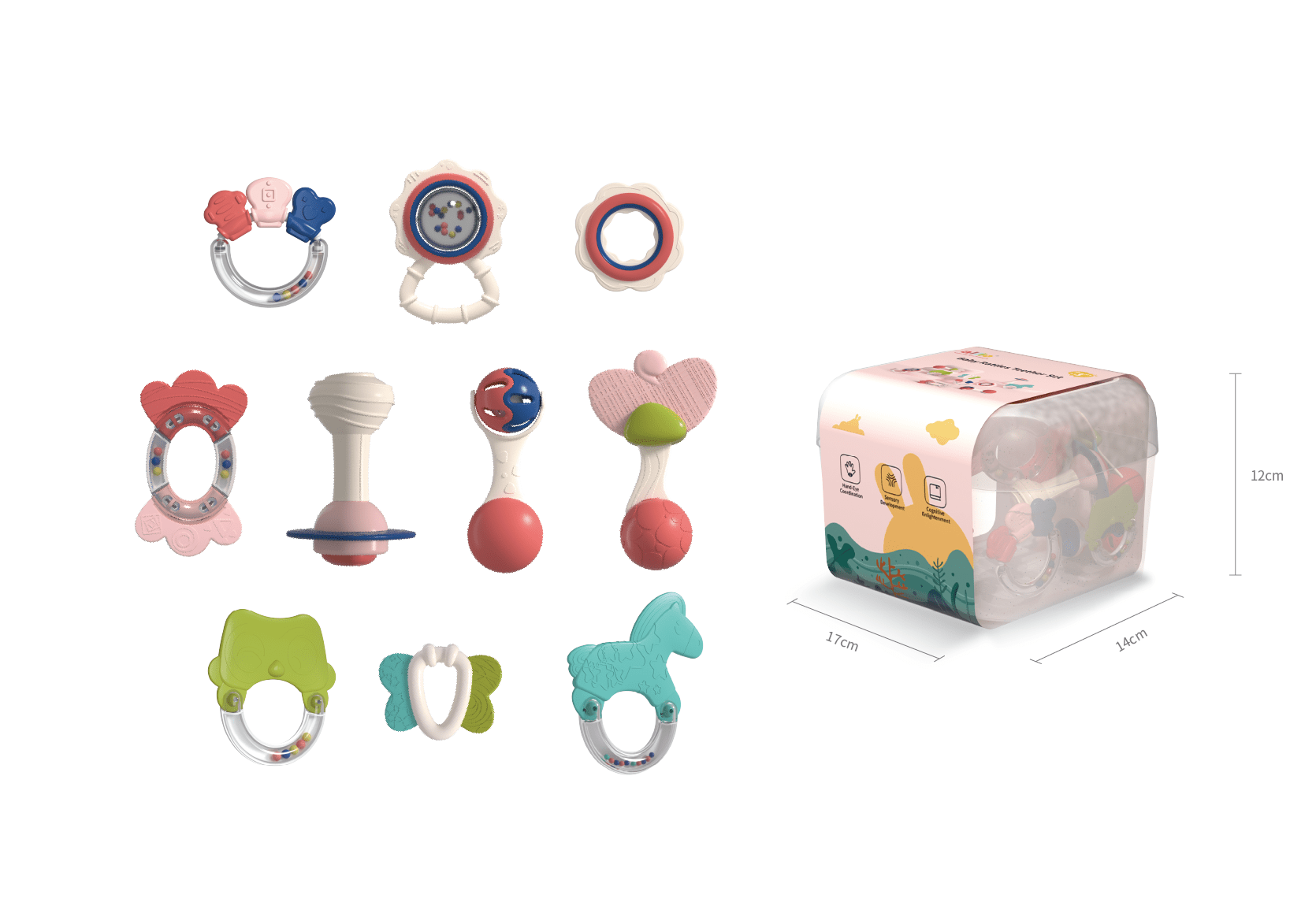 Alilo Baby Rattle ⁄ Alilo Rattles Teether Set