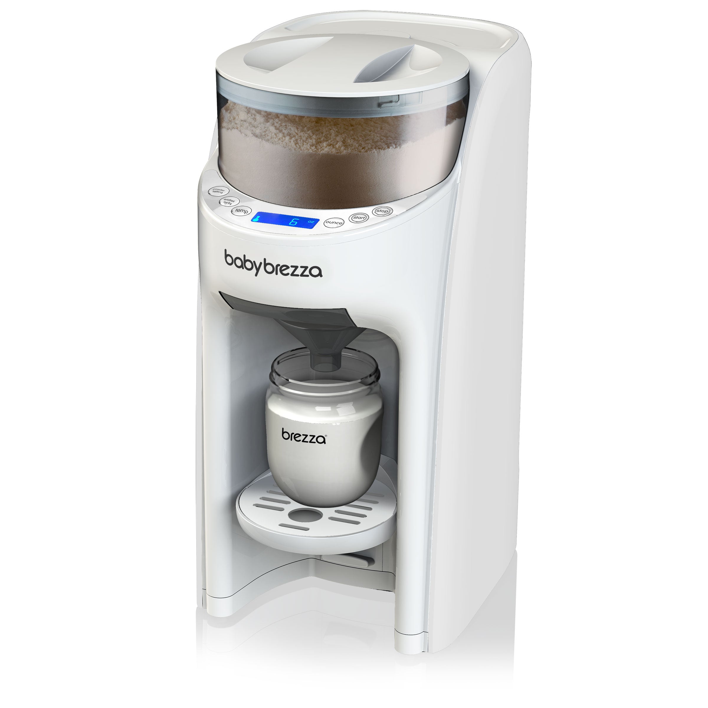 Baby Brezza Bottle Washer Pro and Formula Pro (White/Black) Bundle D/E