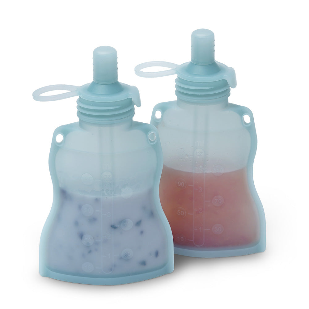 Haakaa Silicone Yummy Pouch (130ml) / Haakaa Fortune Cat Silicone Goody Pouch (170ml) - Lemon
