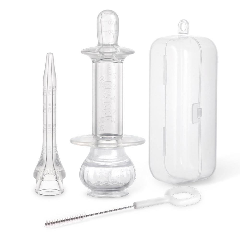 Haakaa SqueezieDOSE Silicone Dispenser Set/SqueezieDOSE Silicone Dispenser