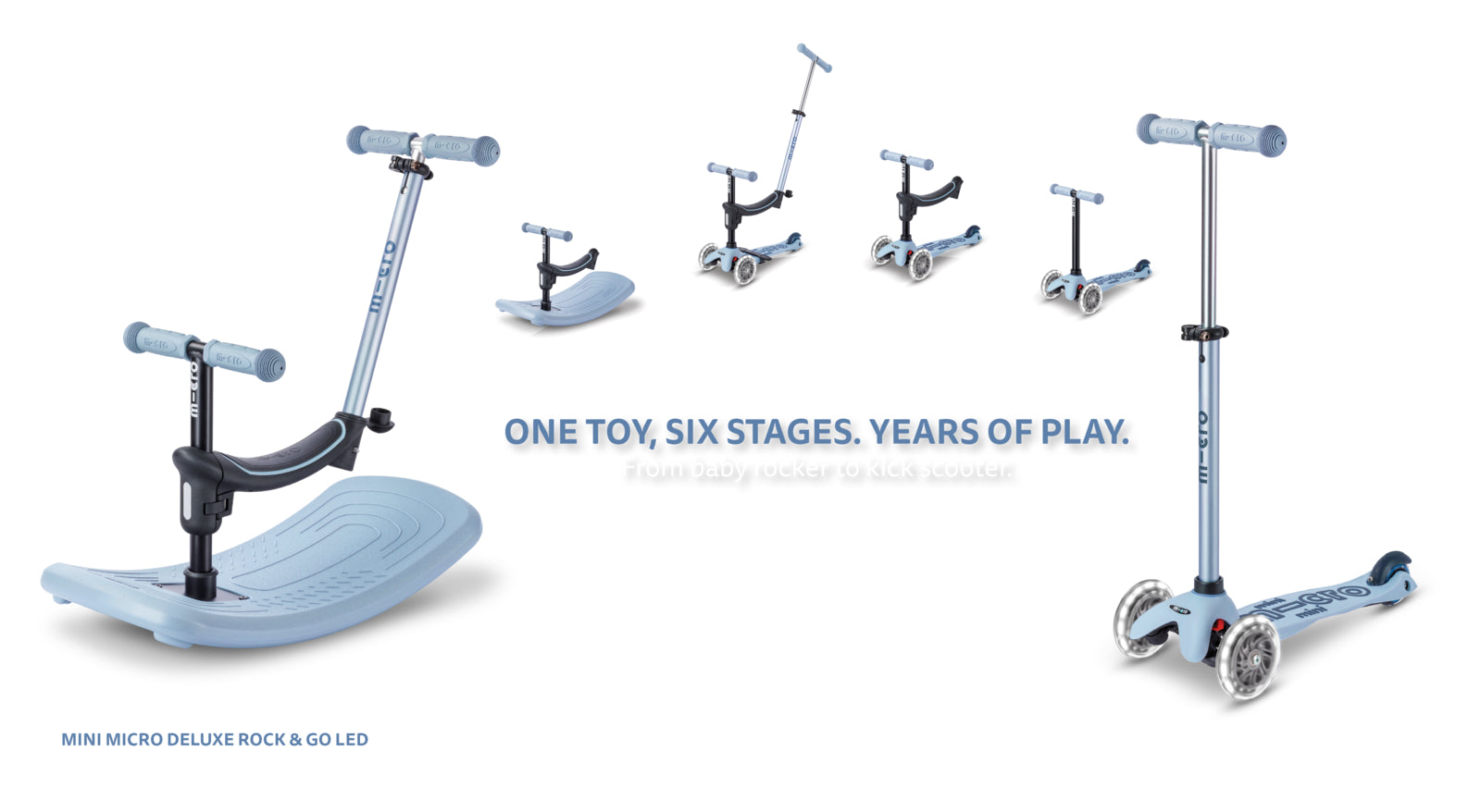 Micro Mini Deluxe Rock & Go LED