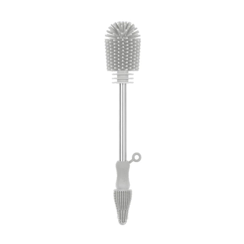 Haakaa Double-Ended Silicone Brush (Suva Grey)