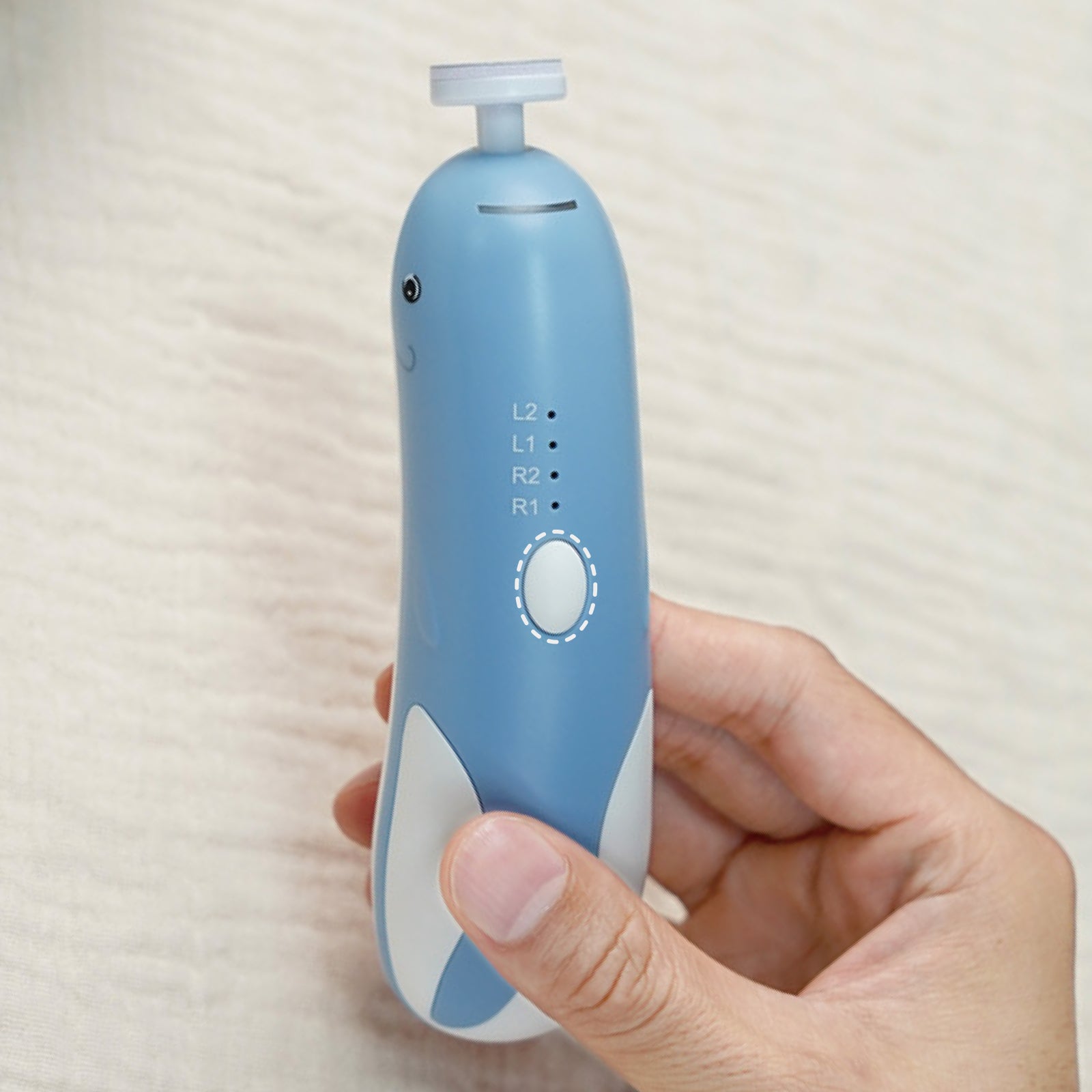 Haakaa Electric Nail Trimmer ⁄ Care Set/Friendly Whale Nail Care Set