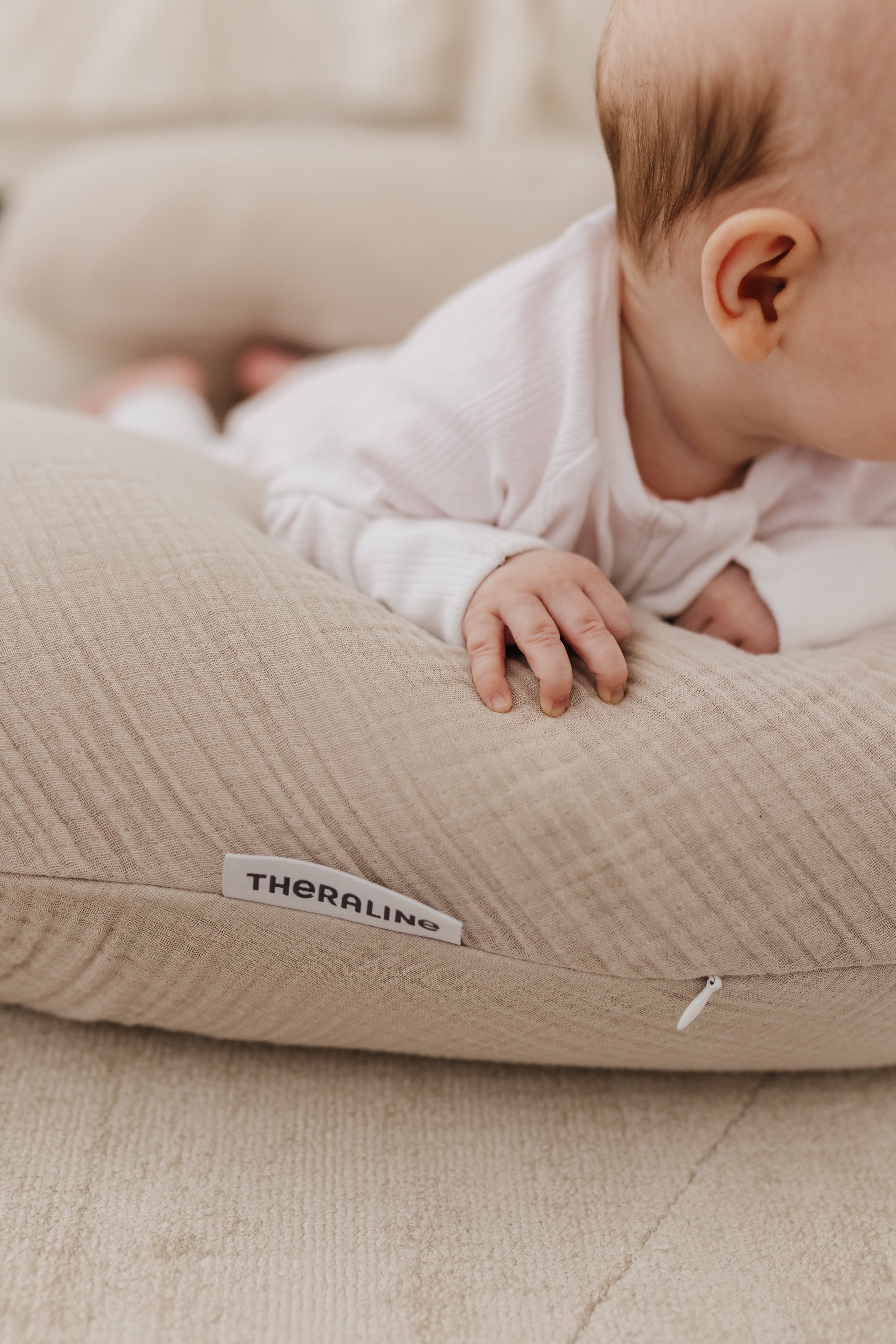 Theraline Muslin Maternity & Nursing Pillow