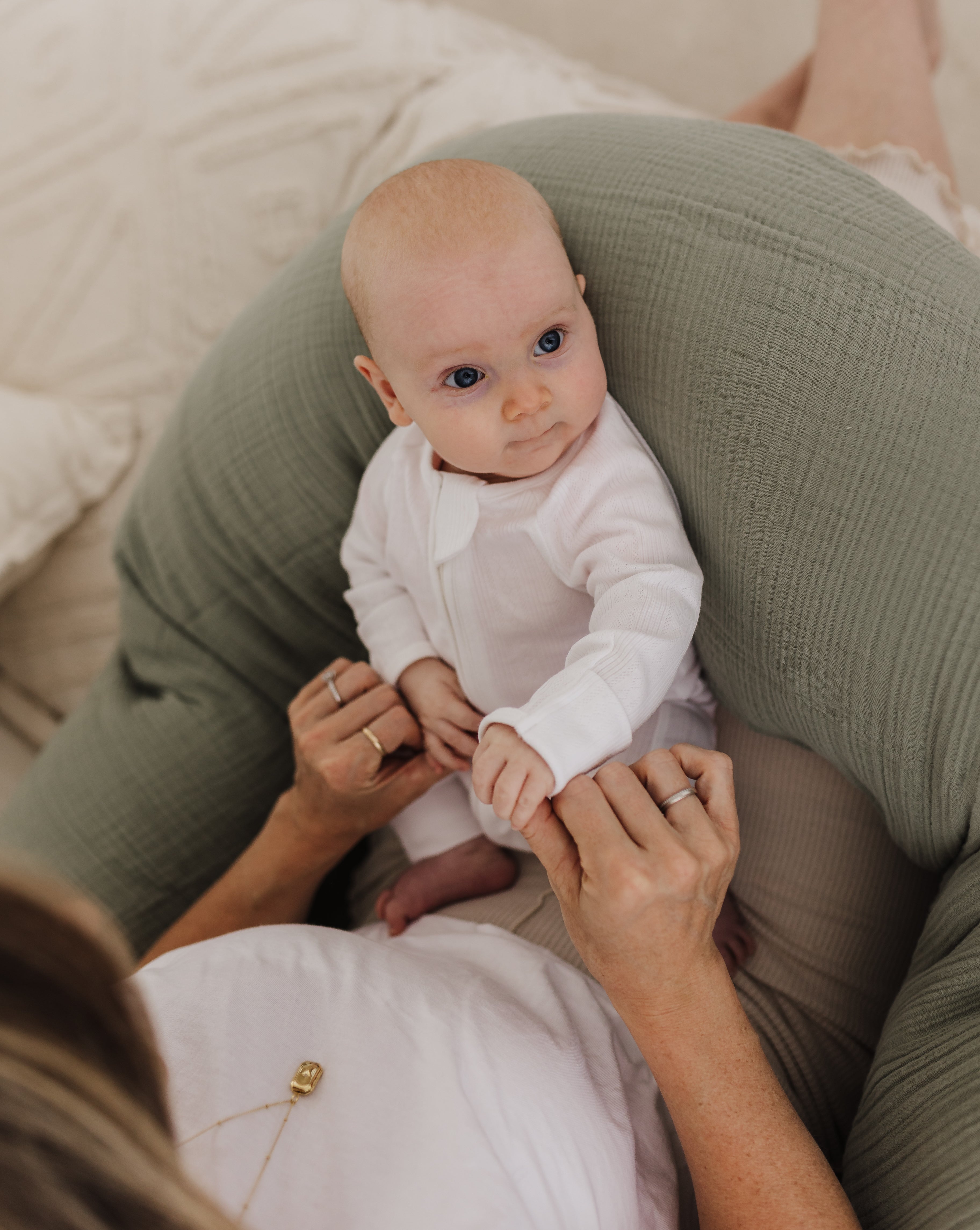 Theraline Muslin Maternity & Nursing Pillow