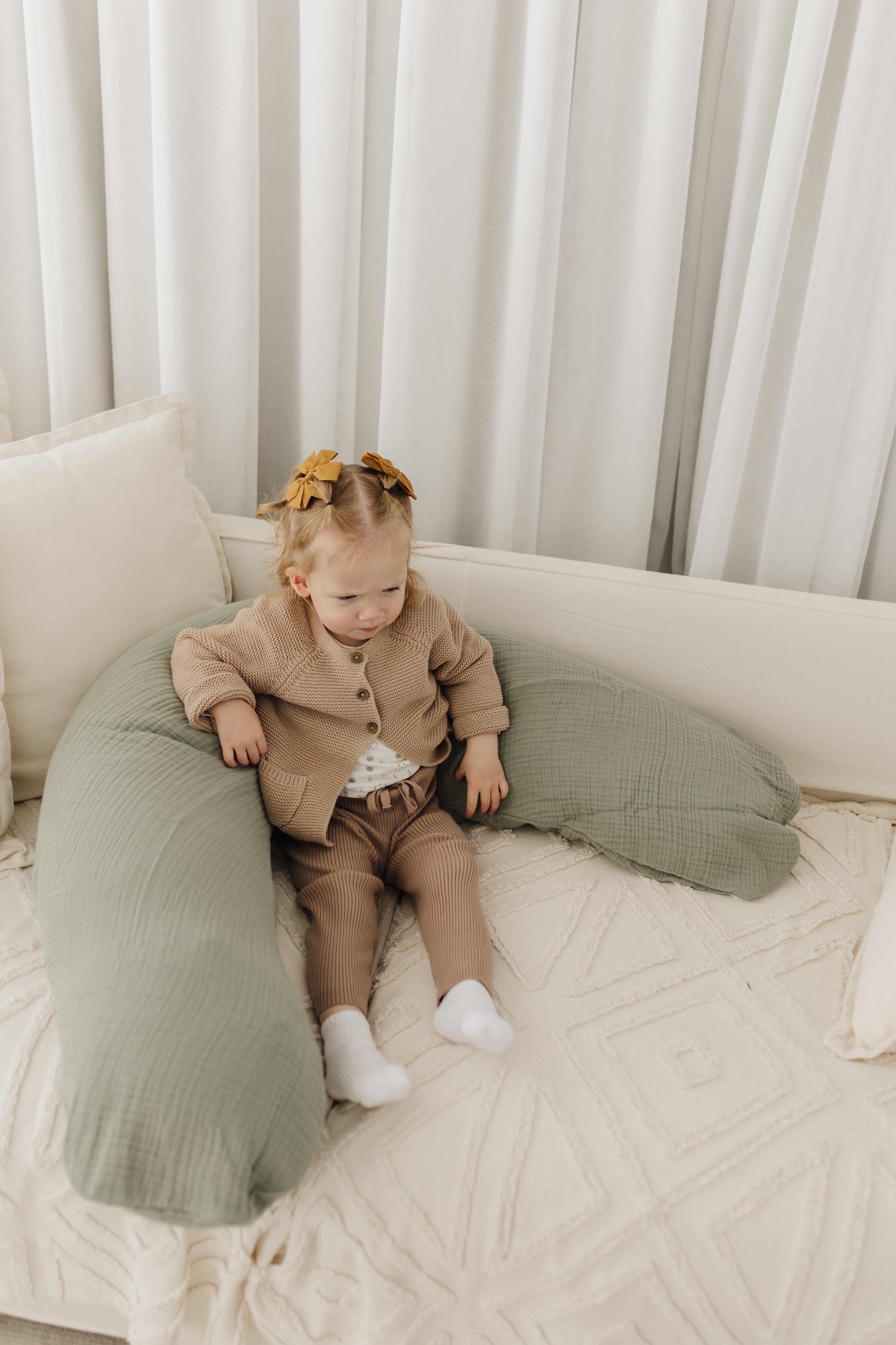 Theraline Muslin Maternity & Nursing Pillow