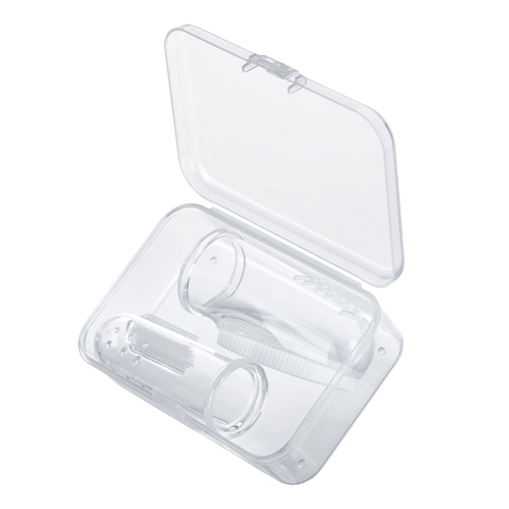 Haakaa Silicone Finger Toothbrush Set
