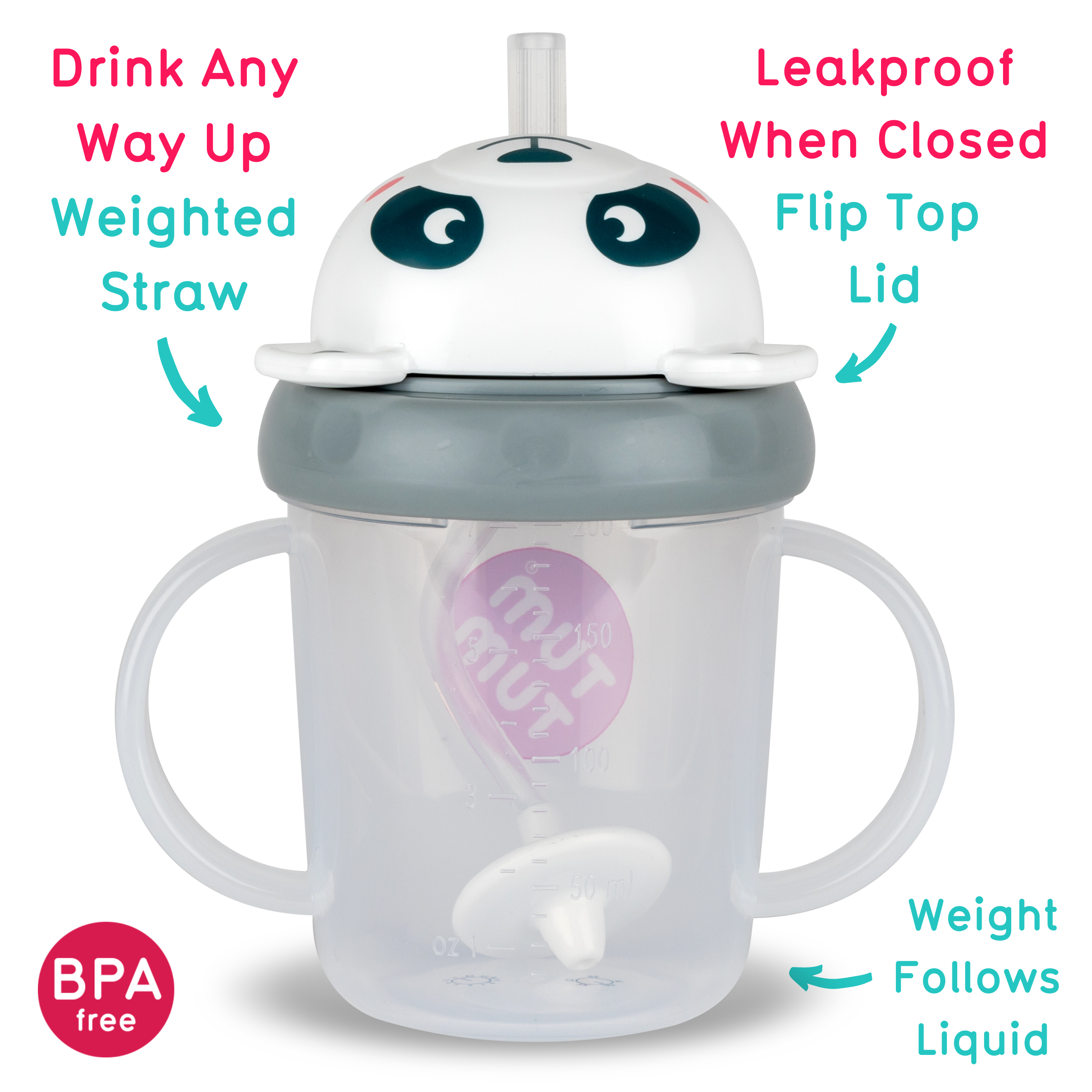 TumTum Tippy Up Cup with Weighted Straw (Series 3)