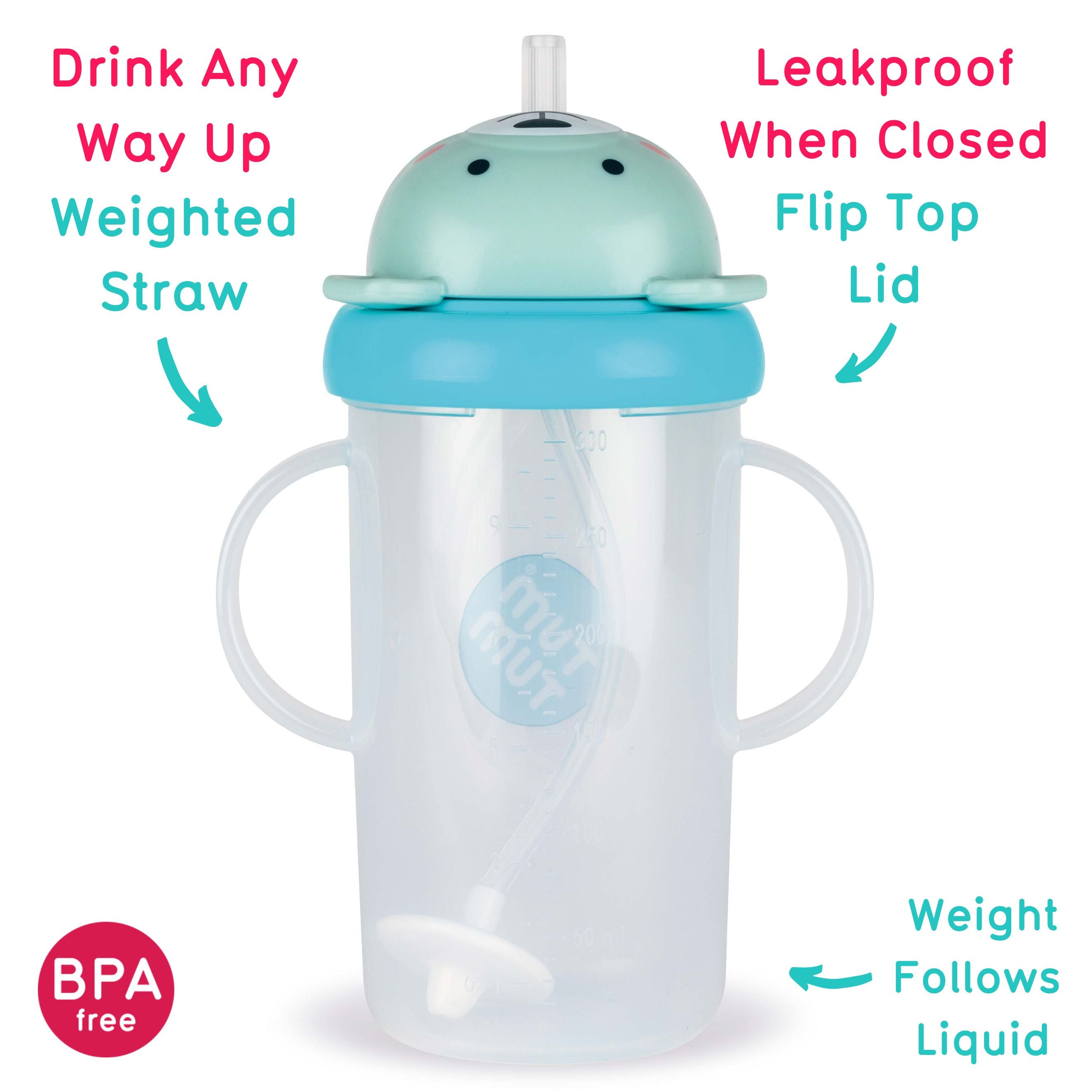 TumTum Large Tippy Up Cup with Weighted Straw (Series 3)