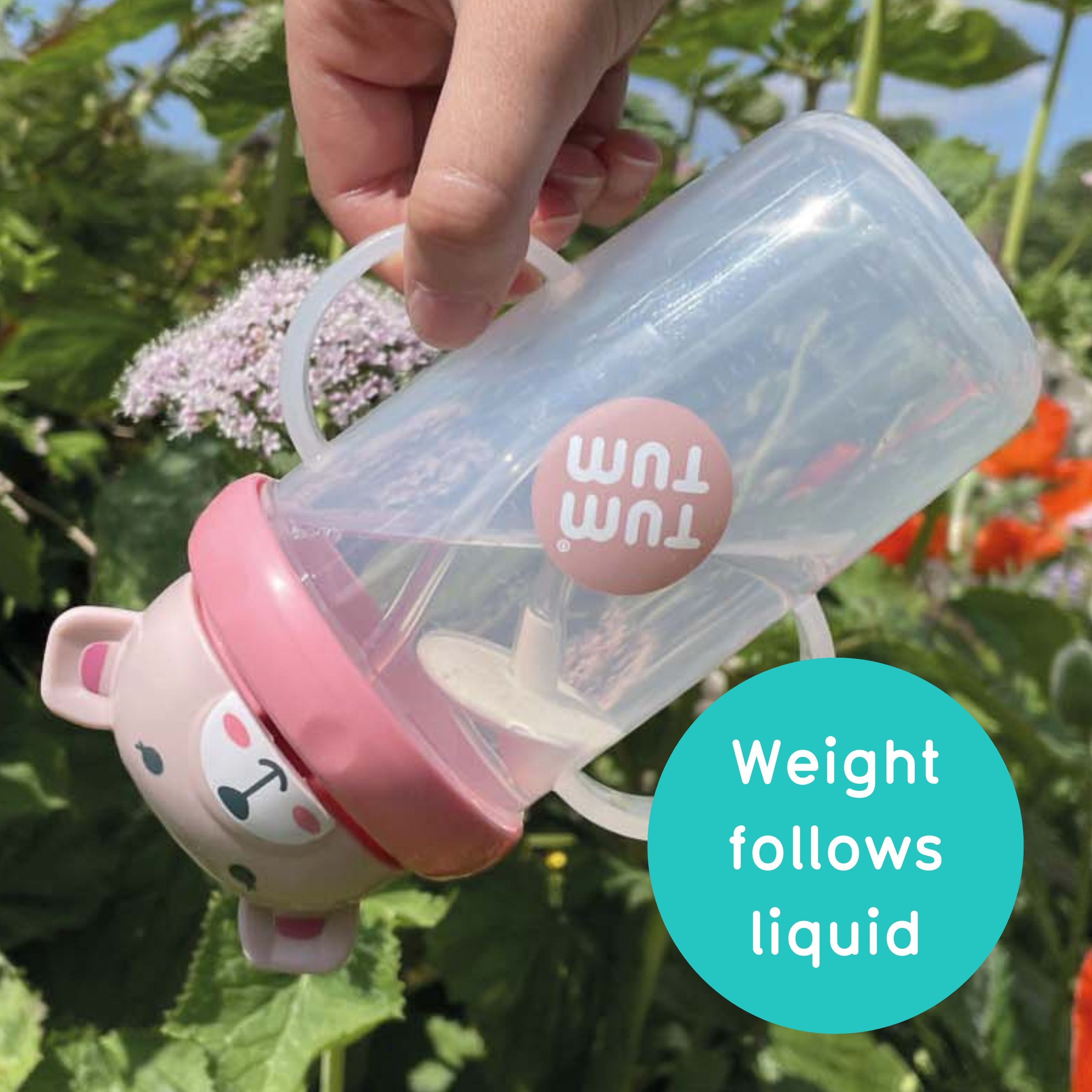 TumTum Large Tippy Up Cup with Weighted Straw (Series 3)