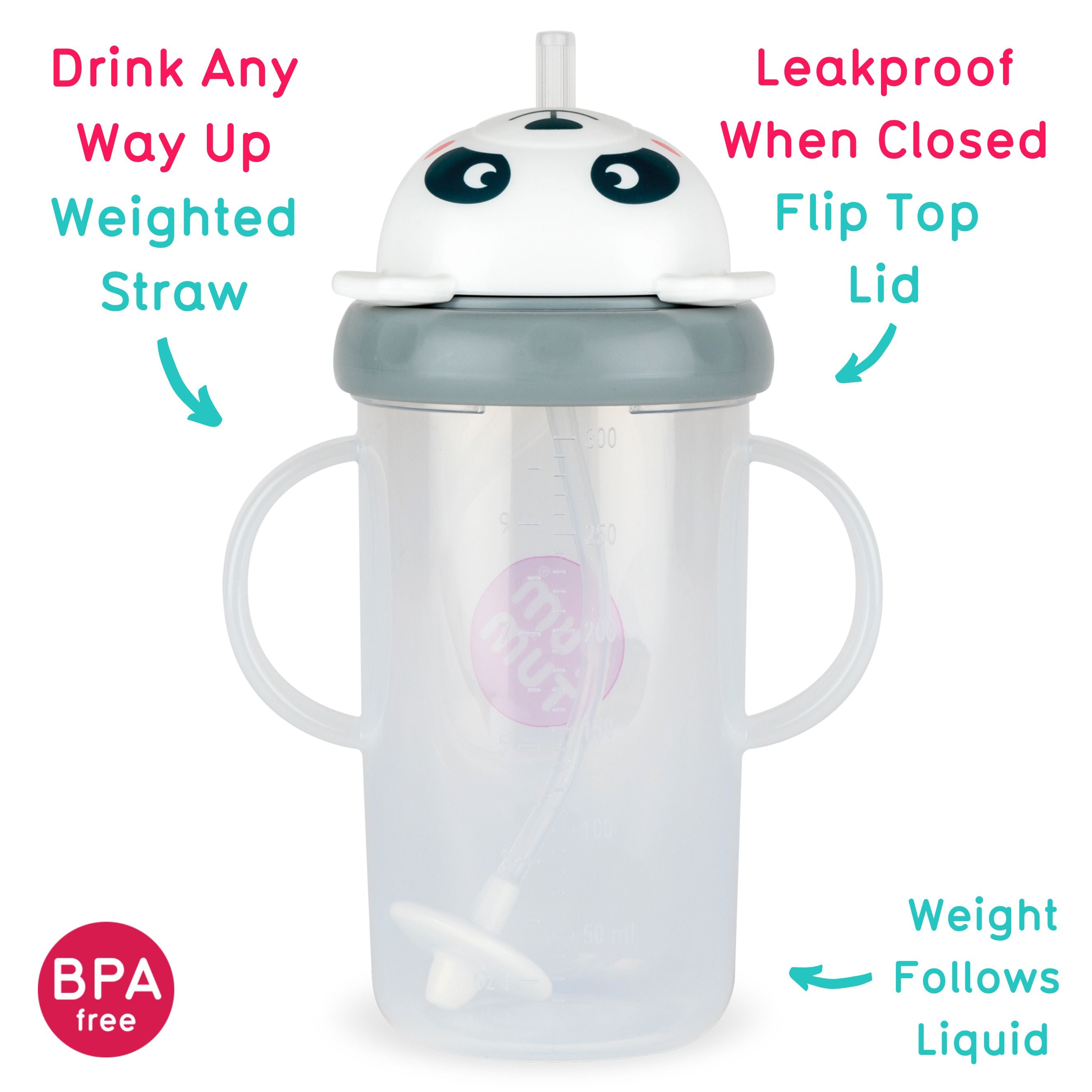 TumTum Large Tippy Up Cup with Weighted Straw (Series 3)