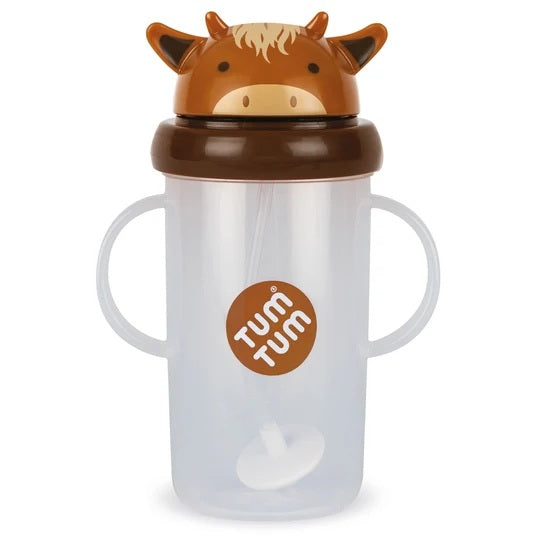 Tum Tum Large Tippy Up Cup with Weighted Straw (Series 3) - Clyde