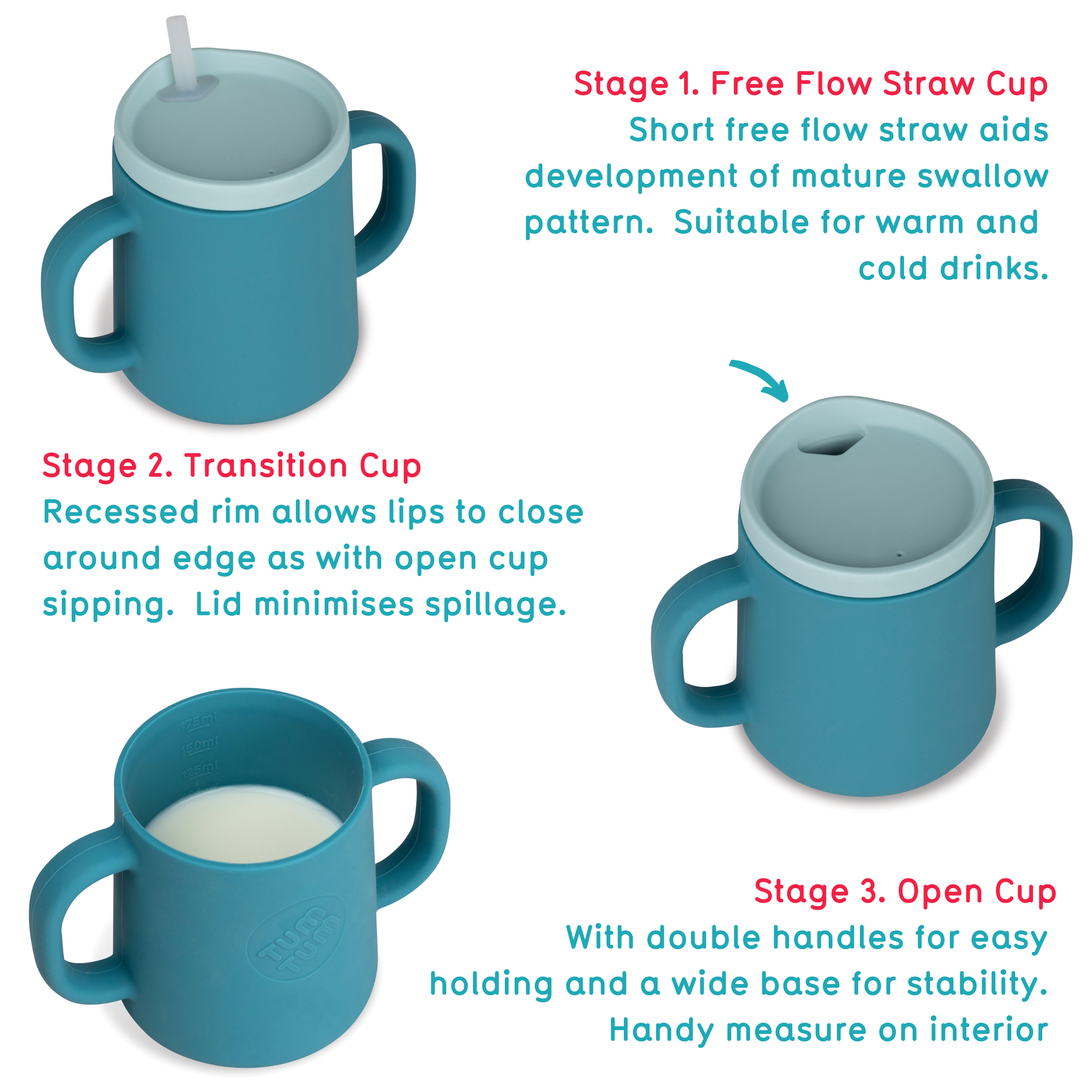 TumTum 3 Way Trainer Cup