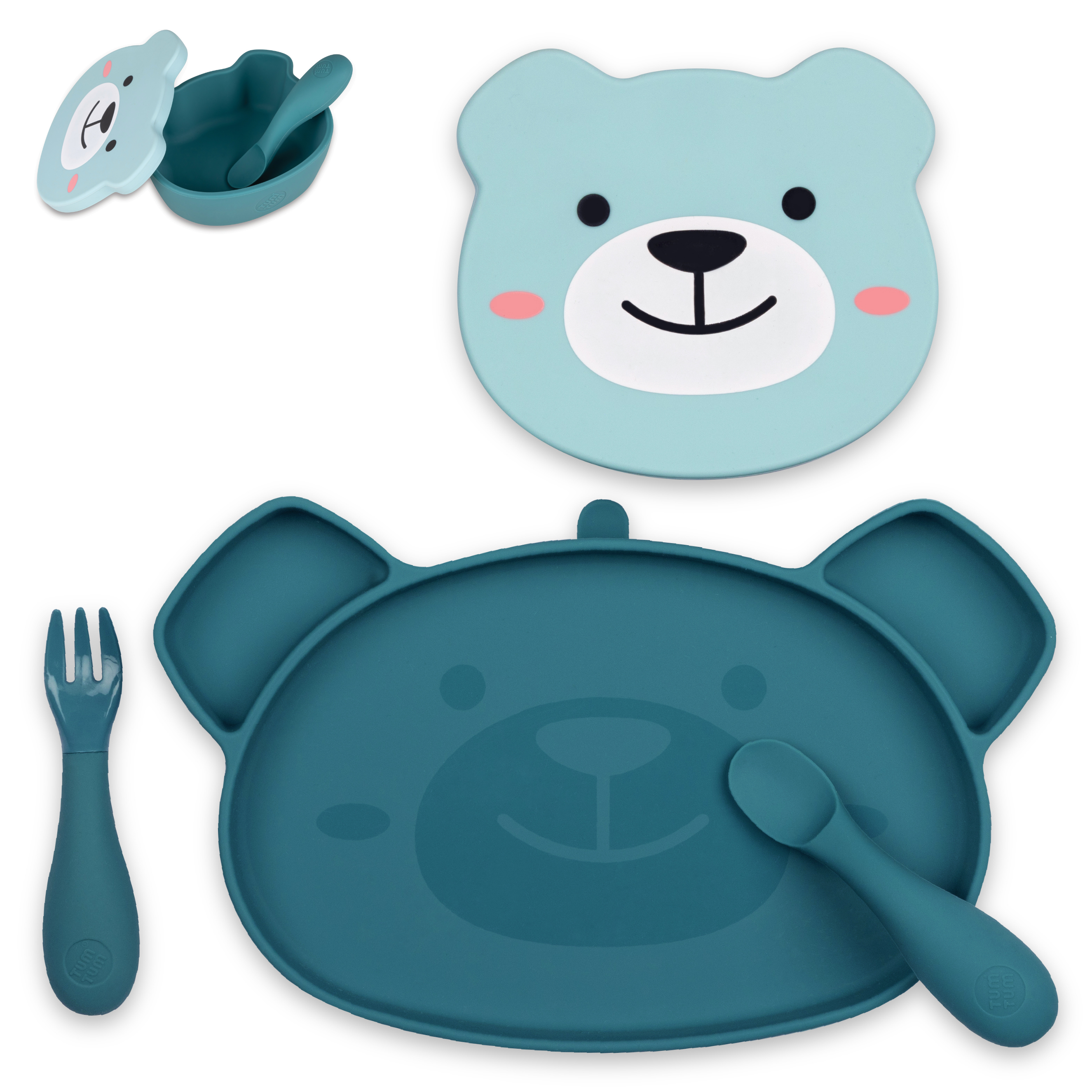 TumTum Baby Weaning Set (Blue)