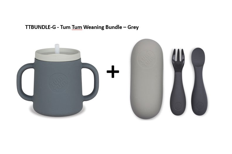 Tum Tum Weaning Bundle - Grey