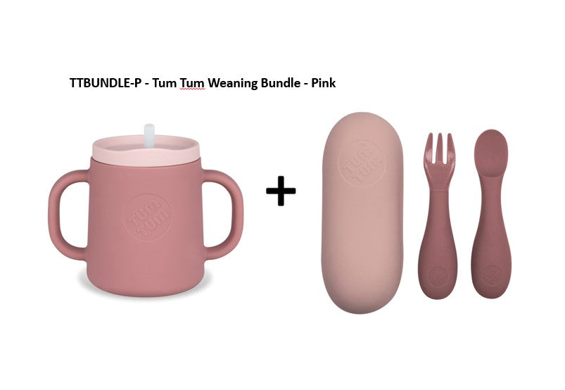 Tum Tum Weaning Bundle - Pink