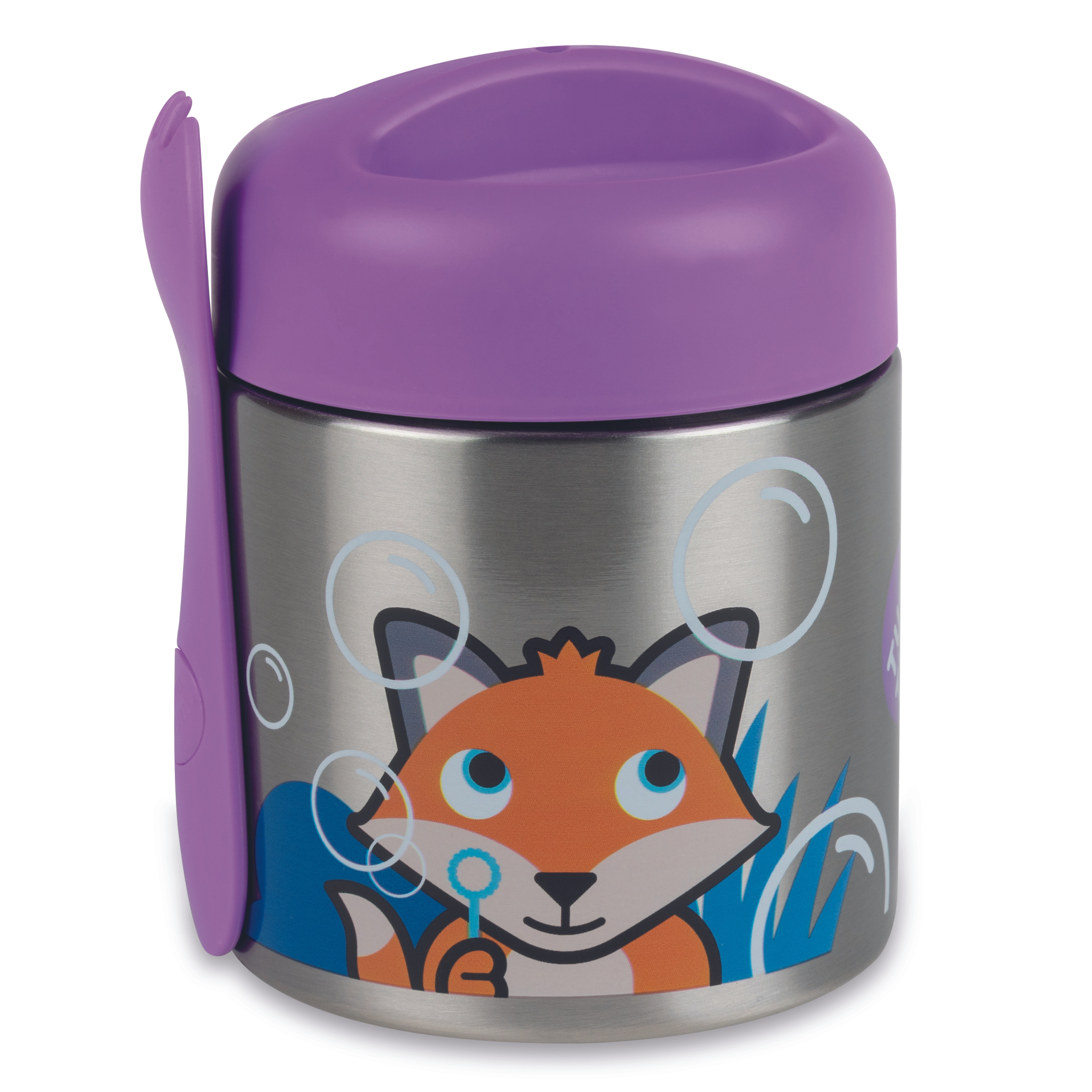 TumTum Thermal Food Flask with Magnetic Spork