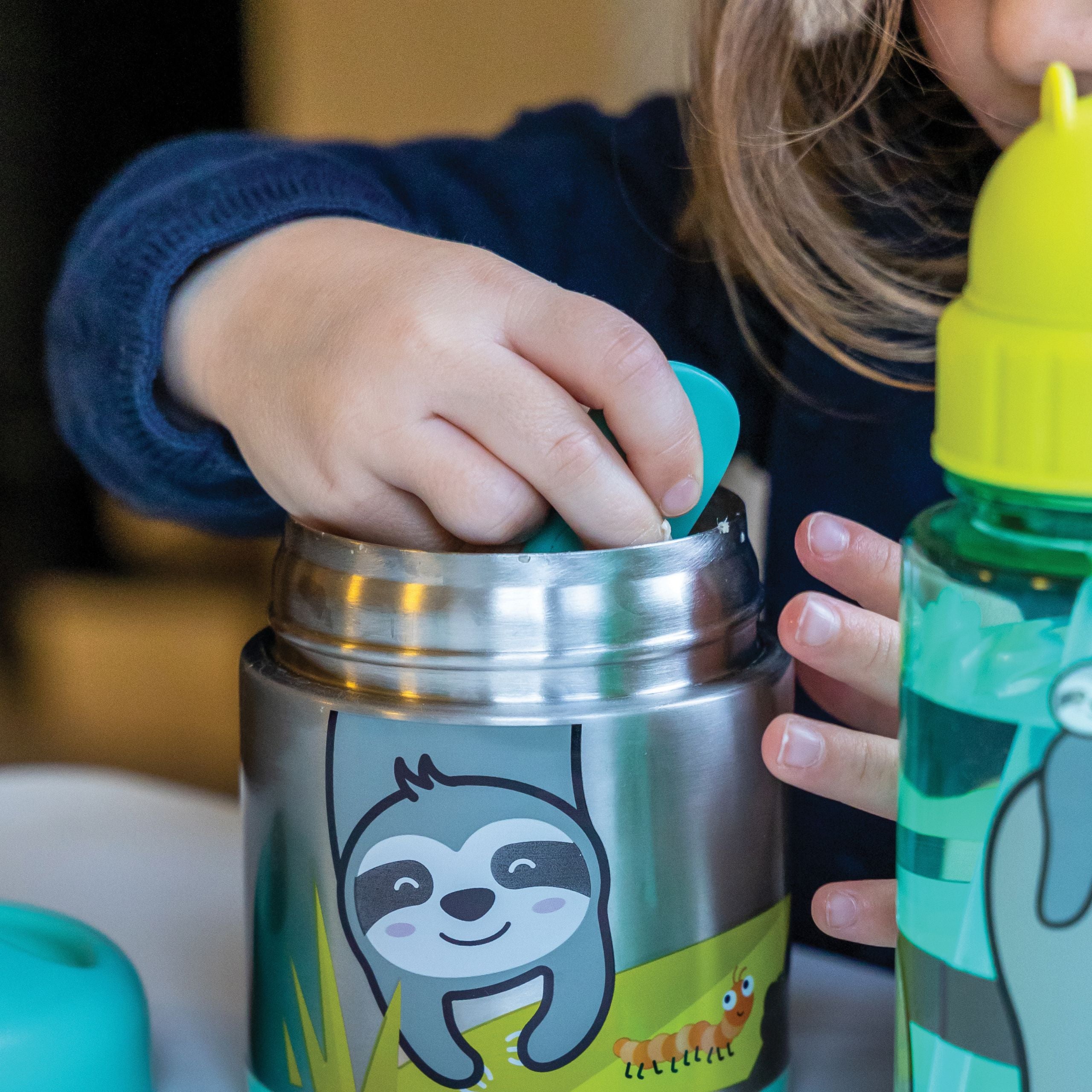 TumTum Thermal Food Flask with Magnetic Spork