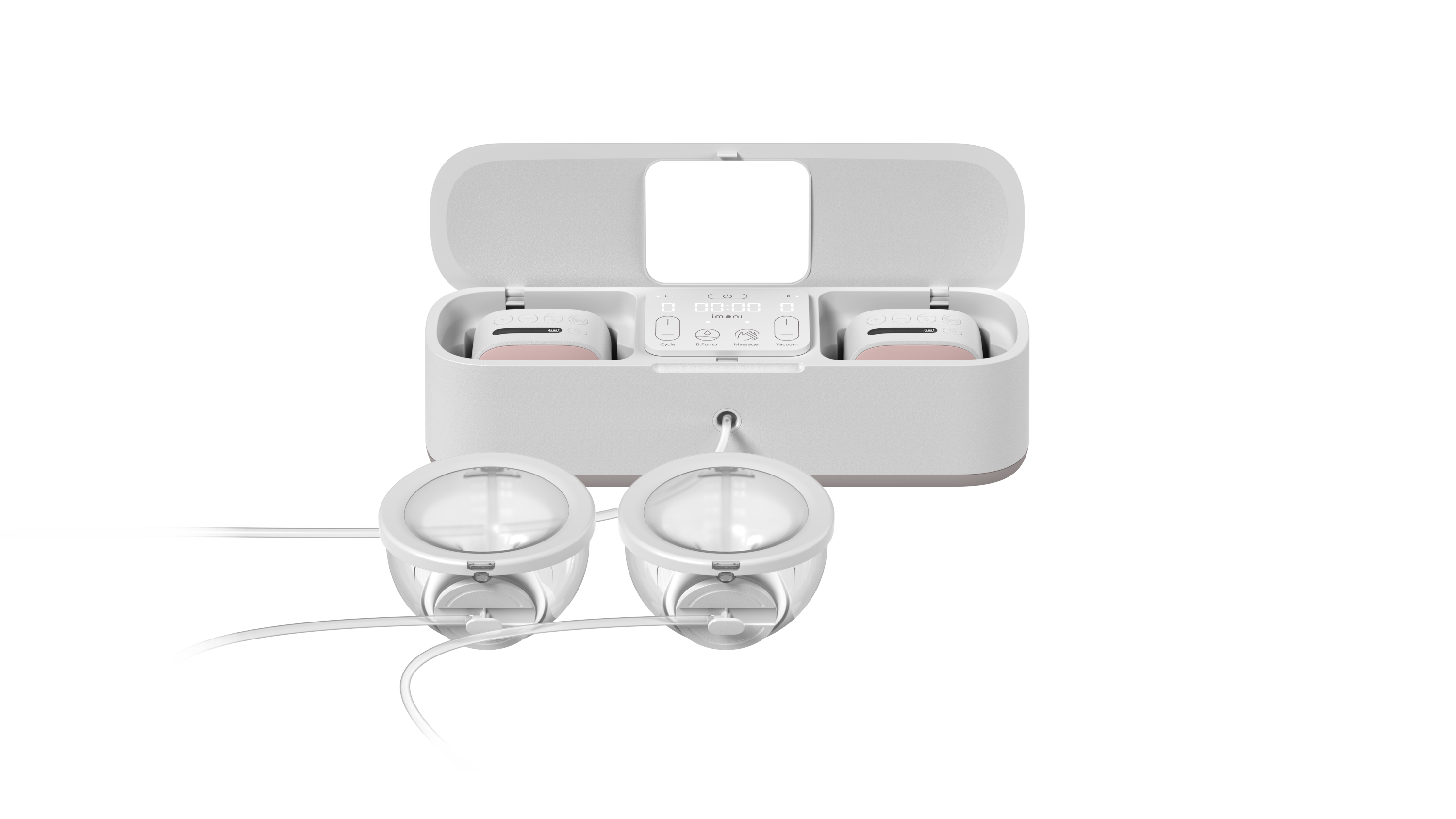 imani iBox Pro 2-in-1 Electrical Breast Pump (Hospital Grade + Wearable)