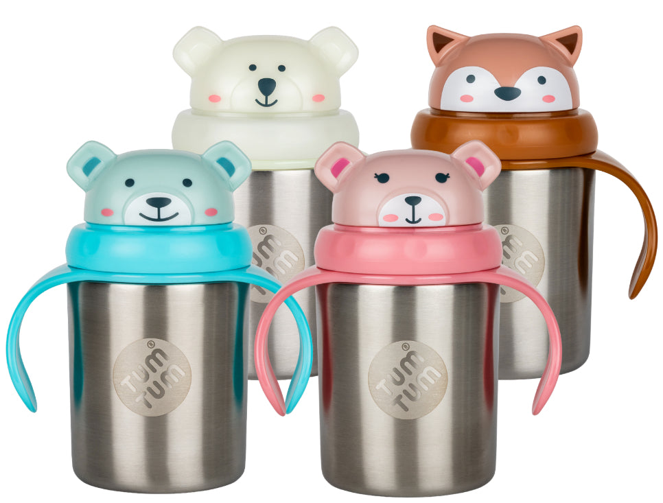 Tum Tum Stainless Steel Tippy Up Cup 250ML