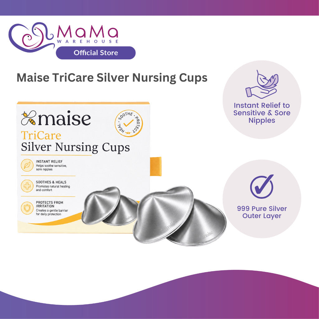 Maise Trimalinate Silver Nursing Cup