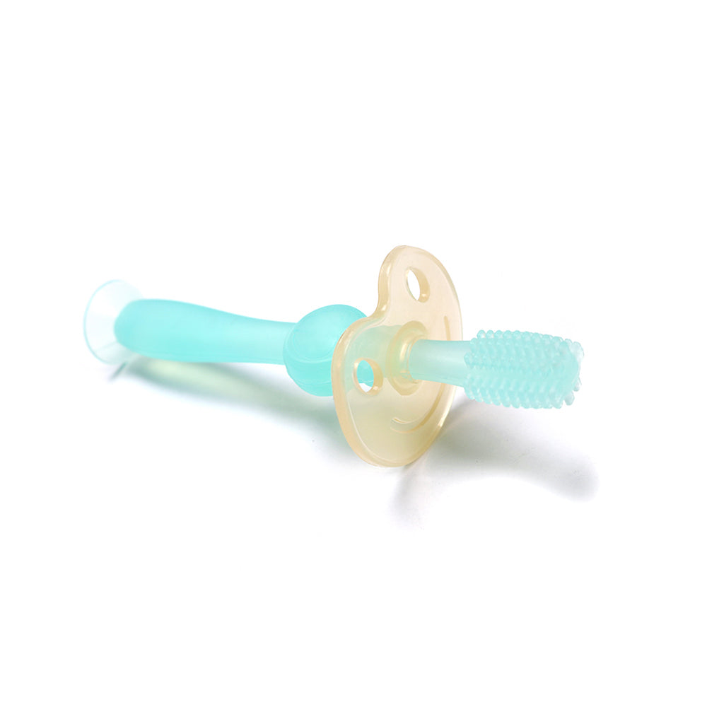 Haakaa 360° Baby Toothbrush (Blue)