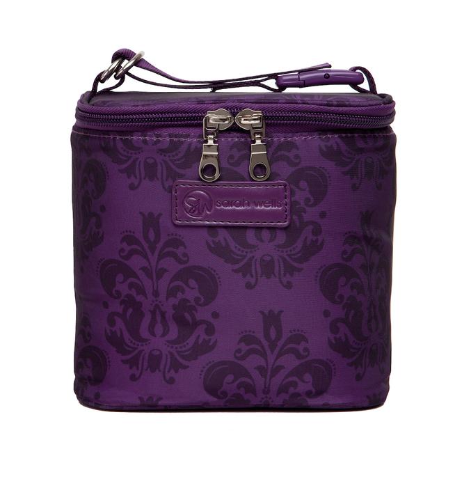 Sarah Wells Cold Gold Cooler Bag + Ice Pack (Damask)