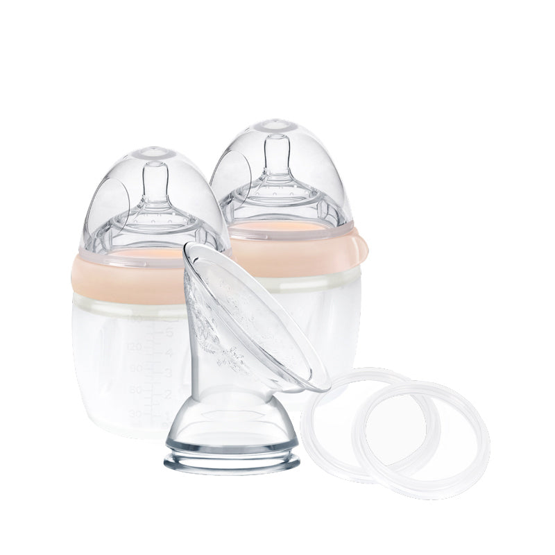 Haakaa Generation 3 Silicone Breast Pump and Bottle Pack (Complete Set)