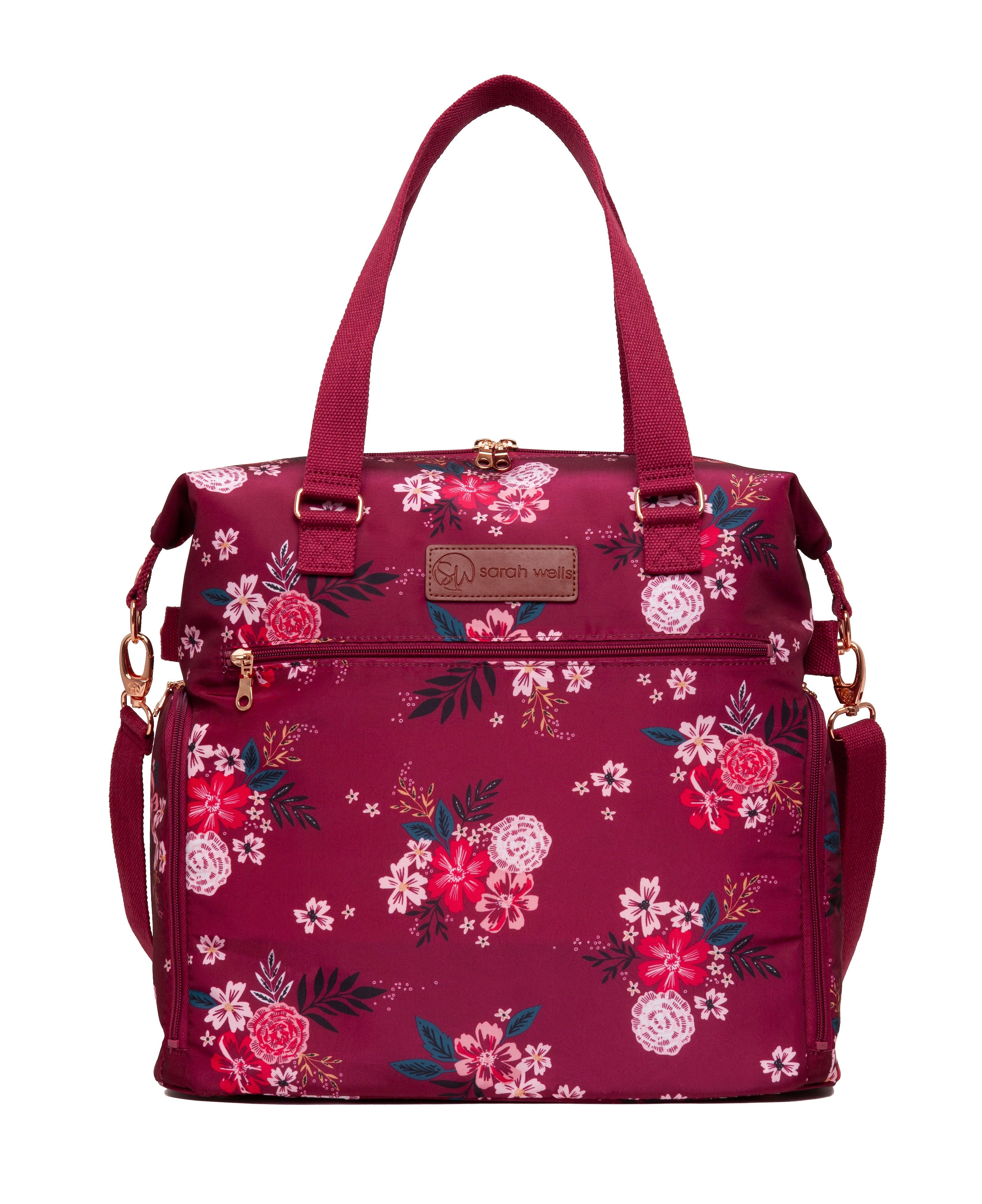 Sarah Wells Breast Pump Bag (Lizzy-Berry Bloom)