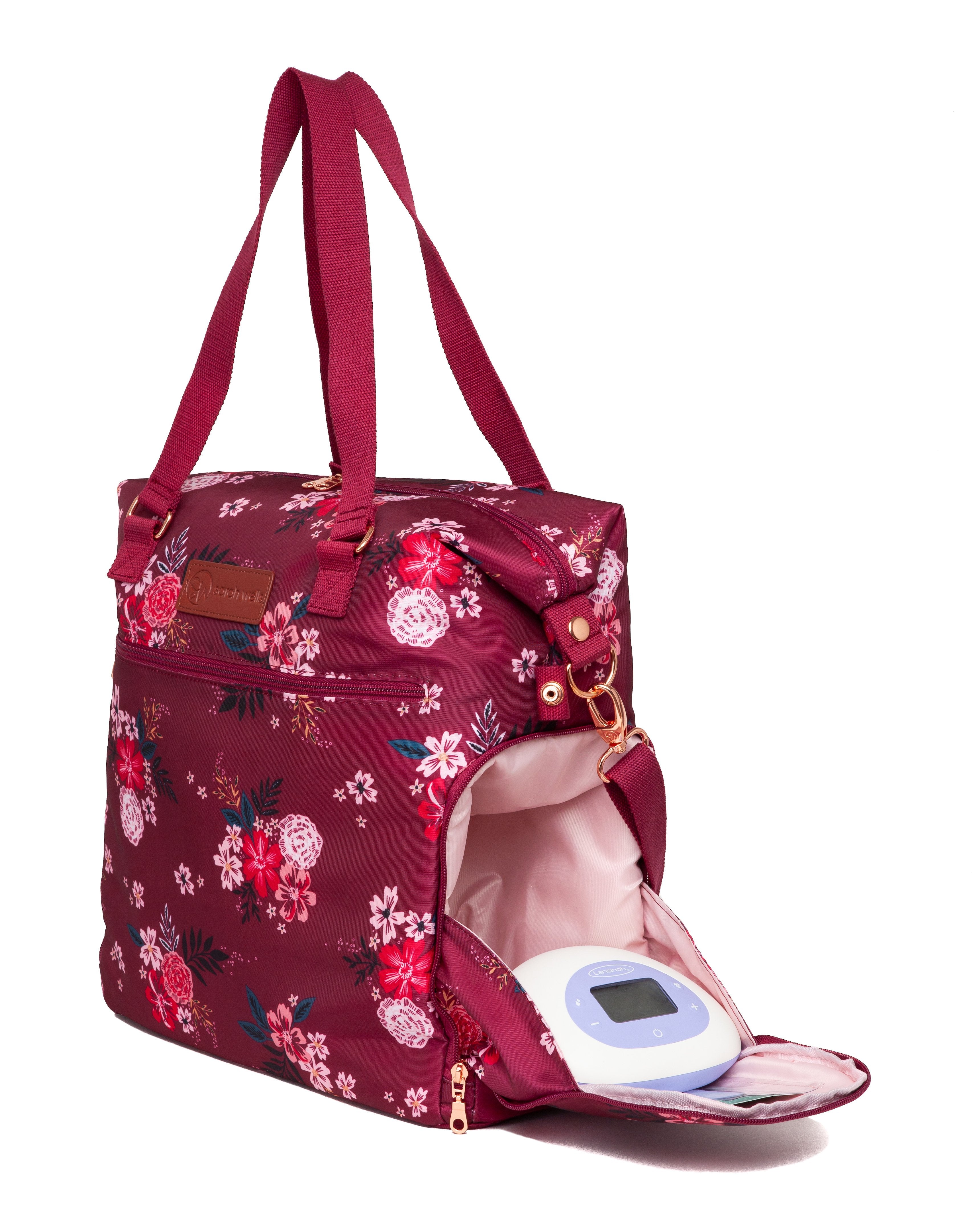 Sarah Wells Breast Pump Bag (Lizzy-Berry Bloom)