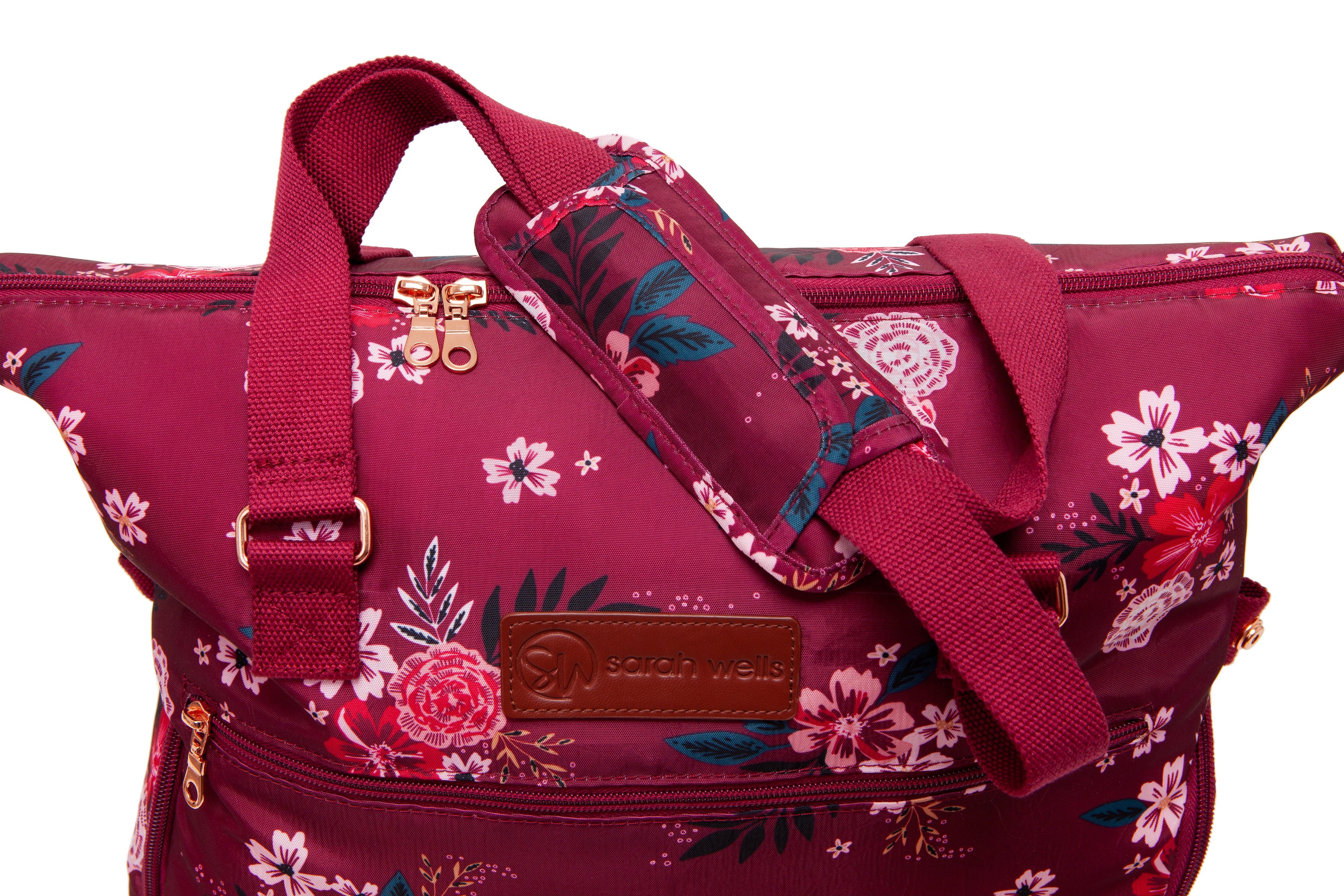 Sarah Wells Breast Pump Bag (Lizzy-Berry Bloom)