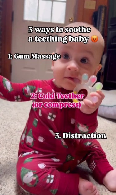 3 Ways to Soothe a Teething baby