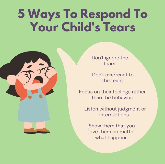 5 Ways To Respond To Your Child’s Tears