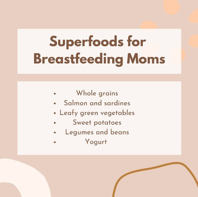 Superfoods for Breastfeeding Moms