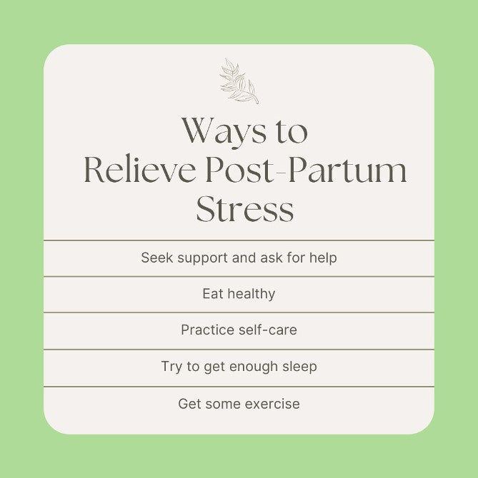 Ways to Relieve Post-Partum Stress